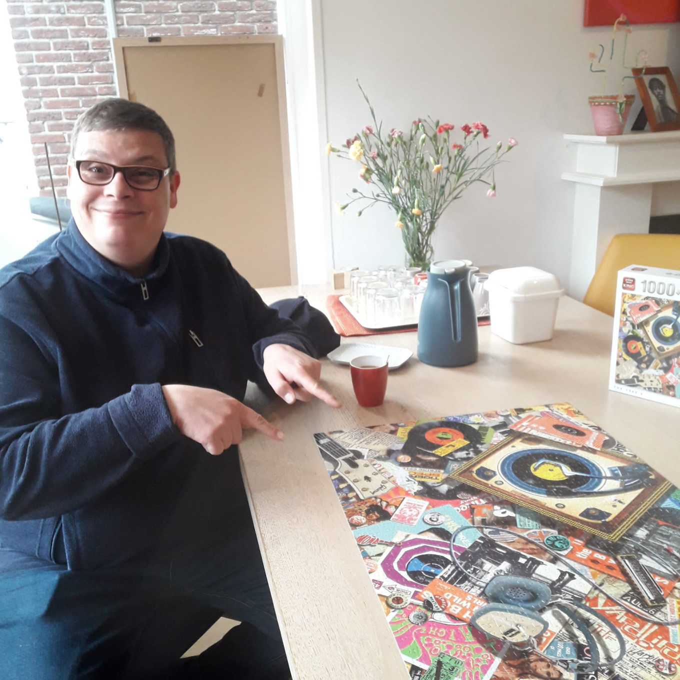  Gezellig samen puzzelen 