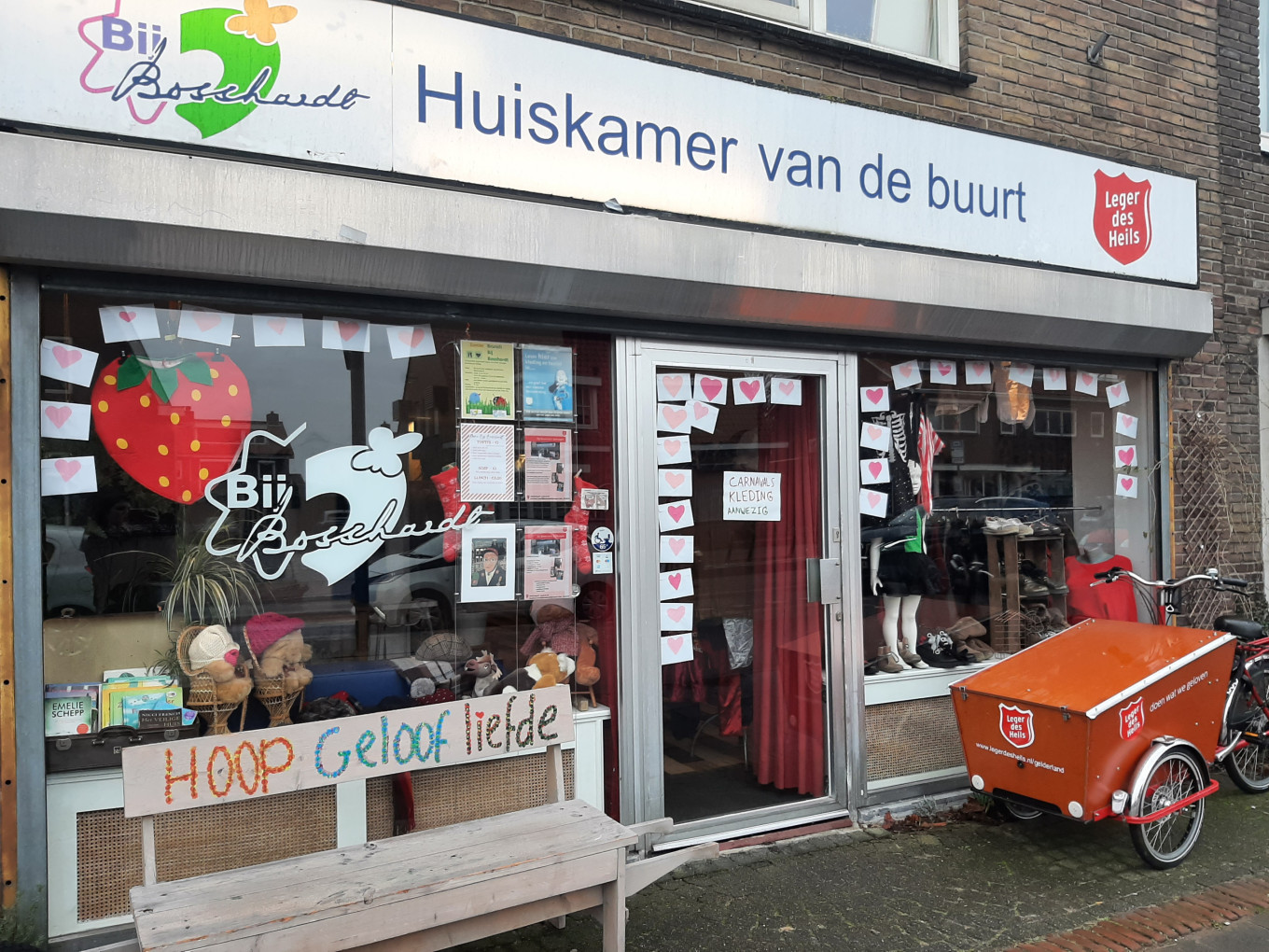  De huiskamer in Valentijnsfeer 