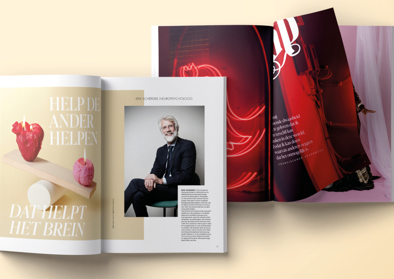 Erik Scherder over helpen Majoor Glossy - Waarom helpen helpt 