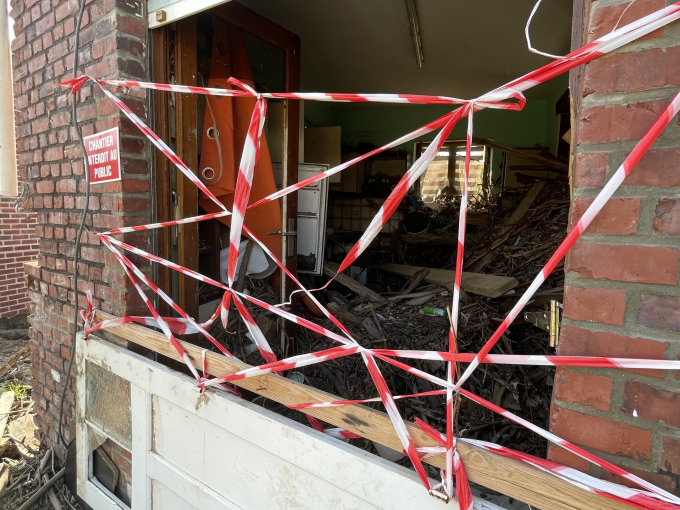 Schade overstroming Luik  