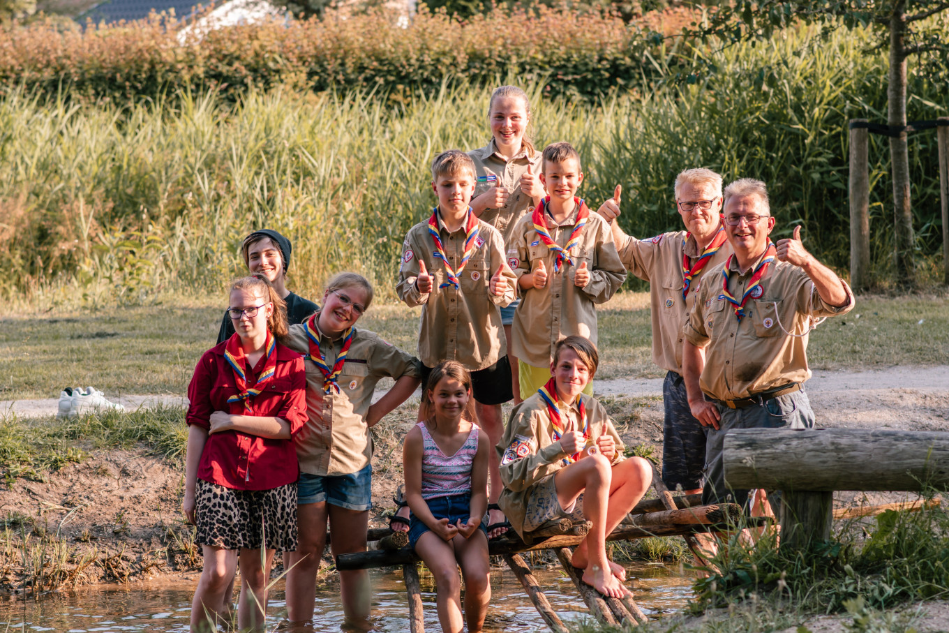 Scouting groepsfoto   