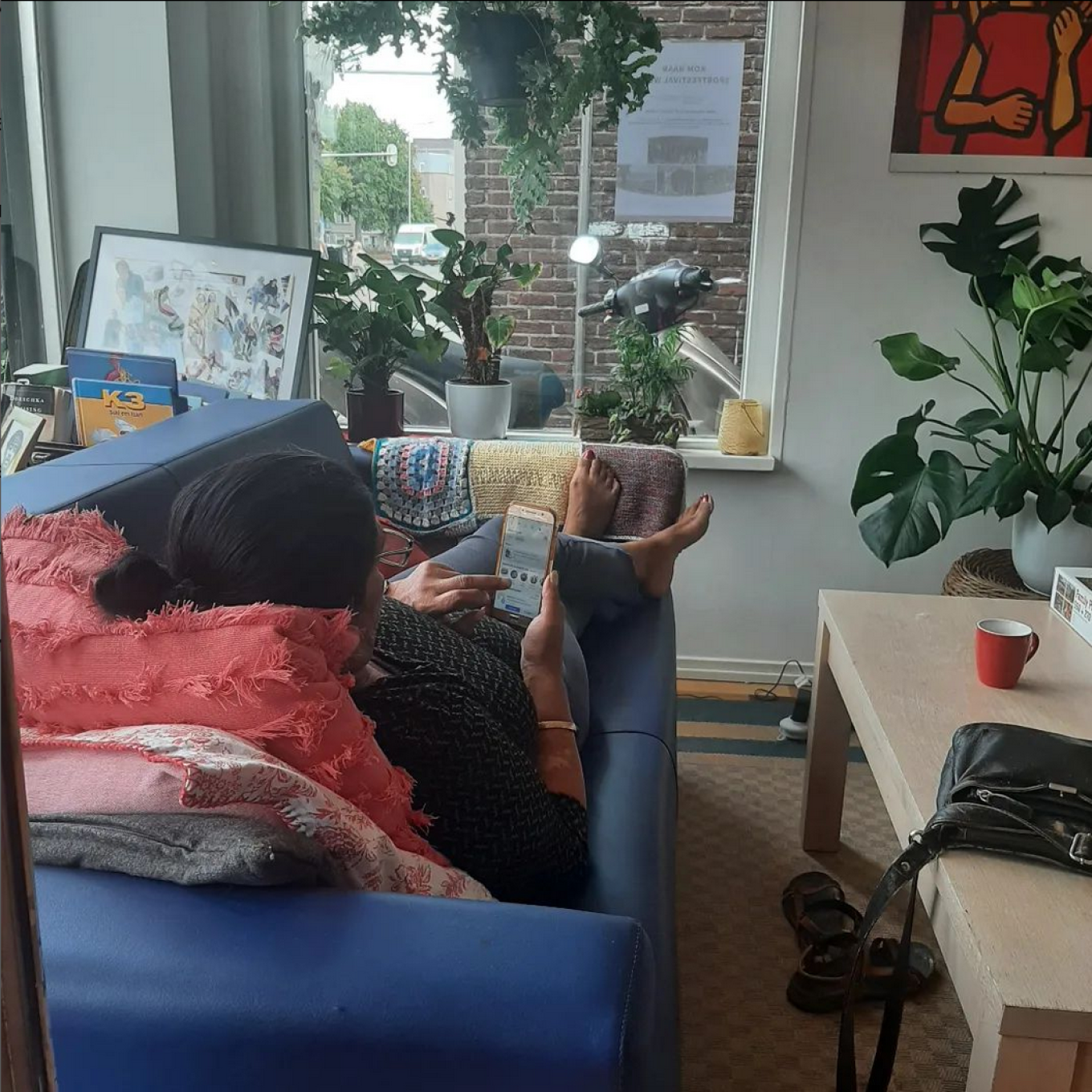  Echt lekker thuis in de huiskamer 