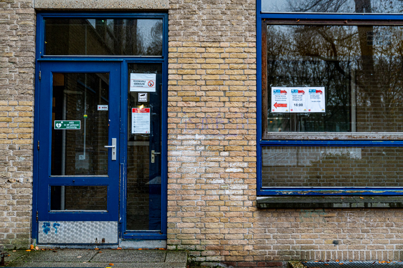 Ingang voor deelnemers Willem Jan de Bruin Fotografie