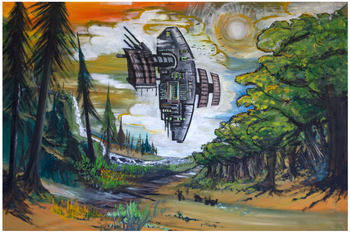 Futuristisch kunst  