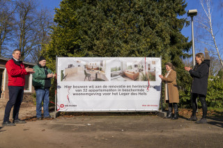Renovatie De Breehof in Nieuw-Amsterdam begonnen 