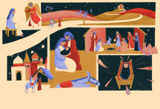 Illustratie kerstverhaal 