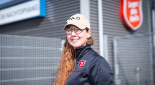 Meinke Ehrhardt loopt 24 juni mee Leger des Heils veteranen Meinke 
