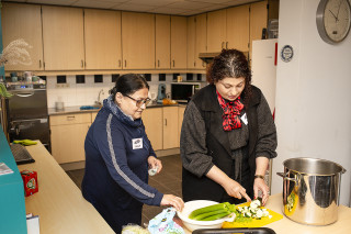 'In de buurthuiskamer horen we er helemaal bij'