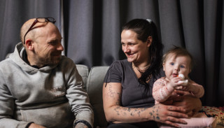 Zwanger in een tentje wonen 