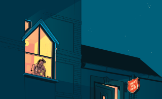 In een Domus mag je zijn wie je bent Illustratie Domus