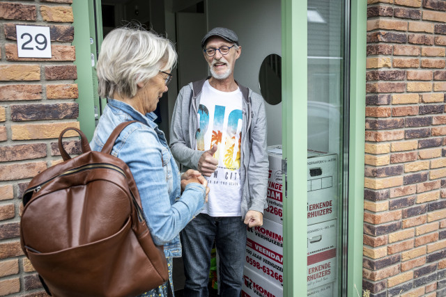 Tjikke en Gijs Haerenkwartier Oosterwolde