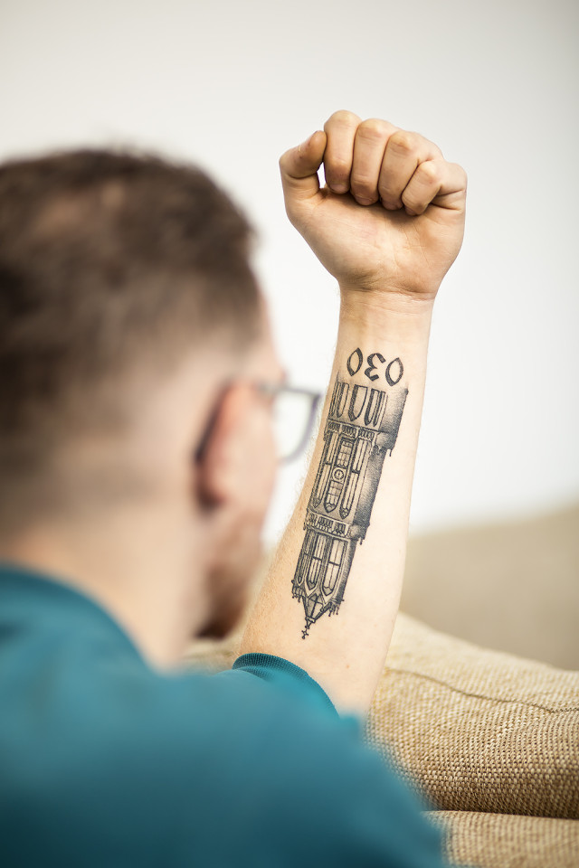 tattoo arm Domtoren