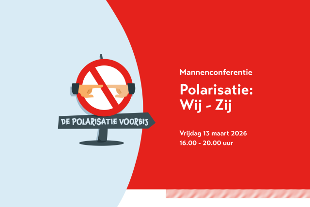 Op 13 maart 2026 organiseert het Leger des Heils een mannenconferentie. 