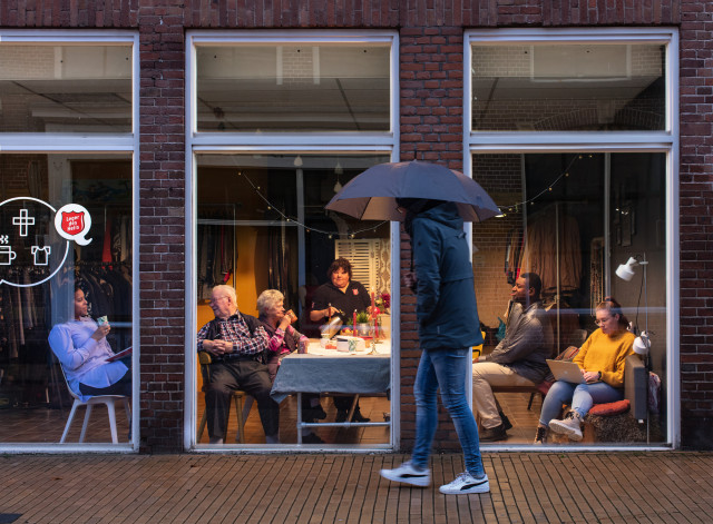 Warme kamers help mee vrijwilligerswerk