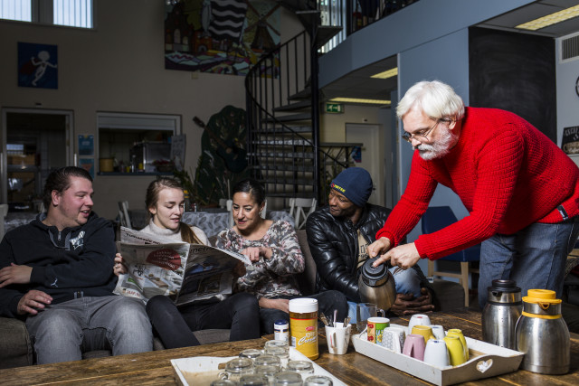 Buurtwerk buurtwoonkamer Rotterdam Delfshaven