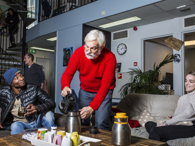 Buurthuiskamers buurtwerk Leger des Heils