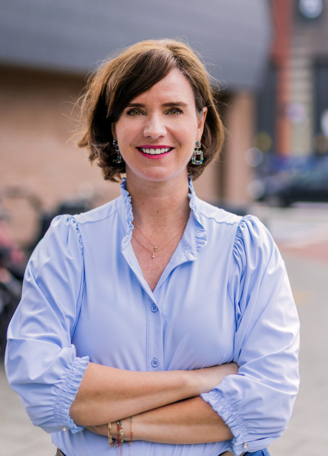 Relatiebeheerder Grote gevers bij het Leger des Heils - Genevieve van Schie