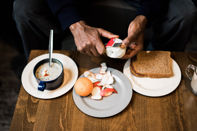 Daklozenopvang eten